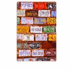 Автомобильный номер Лицензия комбинация пластин винтажные металлические оловянные знаки декоративный художественный постер Ретро налет домашний декор для мужчин подарок N028