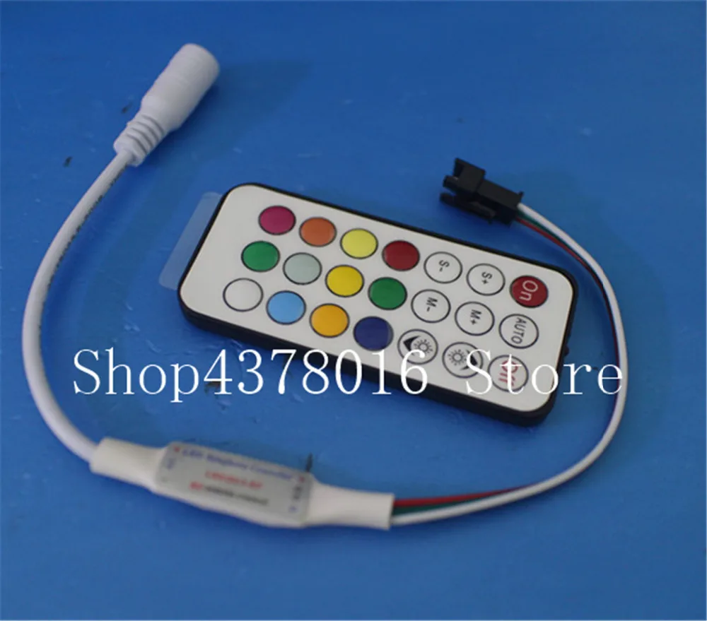 21 клавиша DC5V 12V WS2811 WS2812 RF LED контроллер Led Pixel для 1903 6812 полноцветная RGB светодиодная