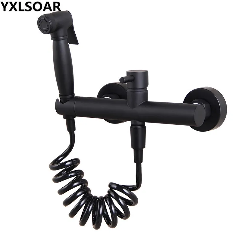 Смесители для биде твердая латунь горячая и холодная ванная комната туалет душ