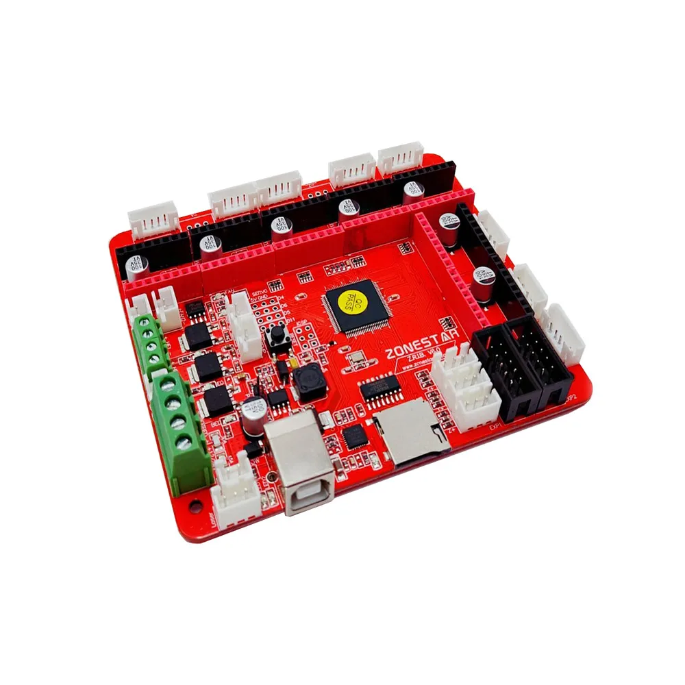 ZONESTAR ZRIB материнская плата контроллера материнская плата принять ATMEGA 2560 MCU совместимый для RAMPS 1,4 Mendel i3 FDM