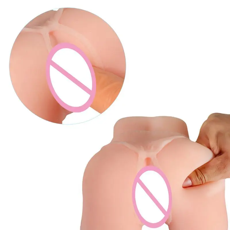 Мужской мастурбатор 3D Реалистичная киска задница силиконовая вагина Анальная