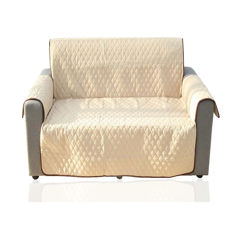 Beige205X180 Водонепроницаемый нескользящий чехол для дивана для питомцев, диванная подушка для домашних животных, удобная подушка для собак, товары для домашних животных s m l - Цвет: Beige205X180