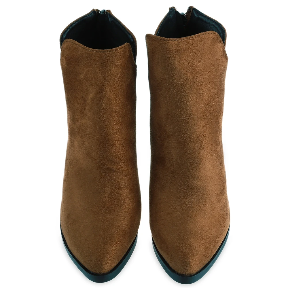 2017 Весна Осень Стильный Дизайн Молния Пряжка Украшения Острым Носом Дамы Толстая