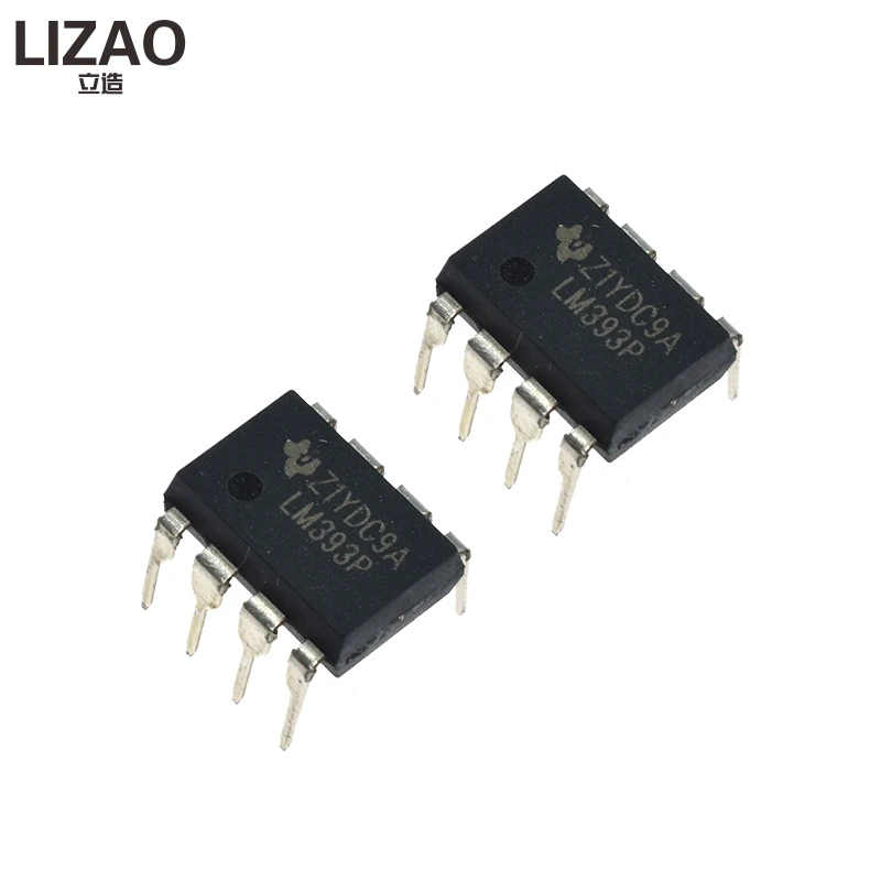 10 шт. новые и оригинальные двойные компараторы LM393P DIP8 LM393 DIP LM393N 393 8 IC низкой