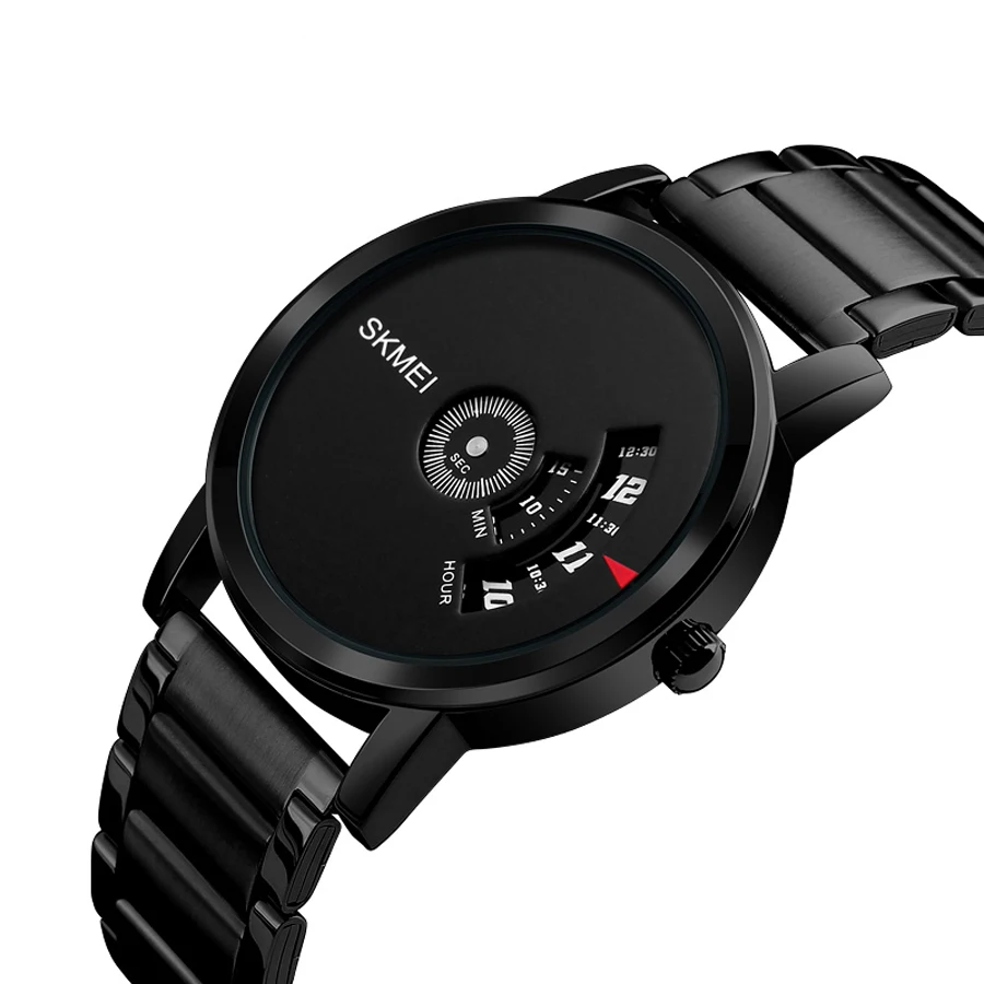 Mens Watch 2018 Top Luxury Brand Watches Waterproof Quartz Clock Stainless Steel Band Unique Wristwatch Dress Business | Наручные часы