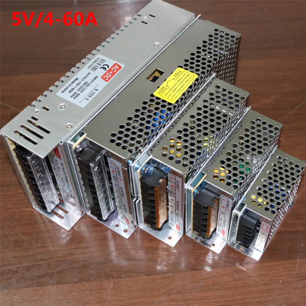 Блок питания светодиодной ленты AC 110 В 220 в постоянный ток 5 12 24 48 светодиодный