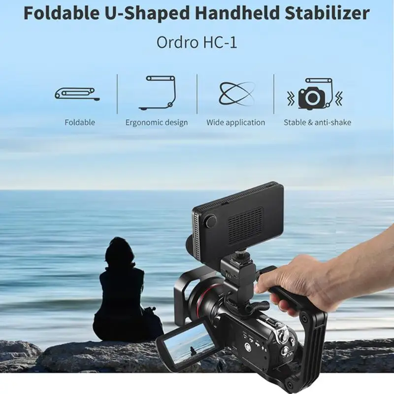 HC-1 u-образный стабилизатор держатель ручной рукоятки для DSLR камеры