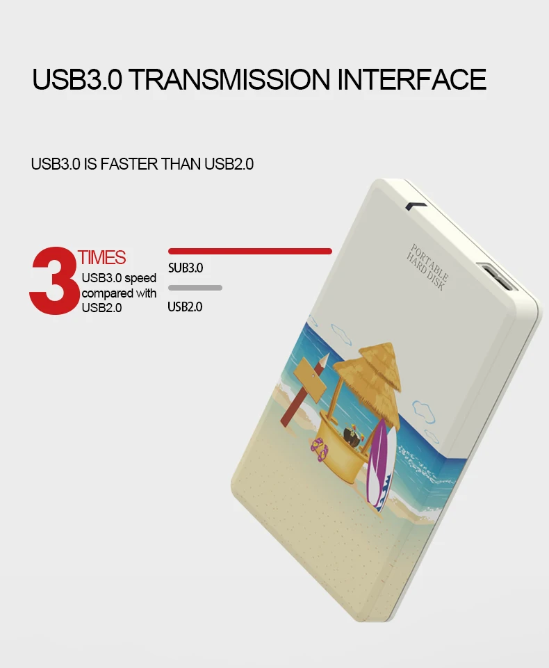 Внешний жесткий диск 2 5 дюйма внешний 500 Гб ТБ 1 USB 3 0 HDD портативный HD для
