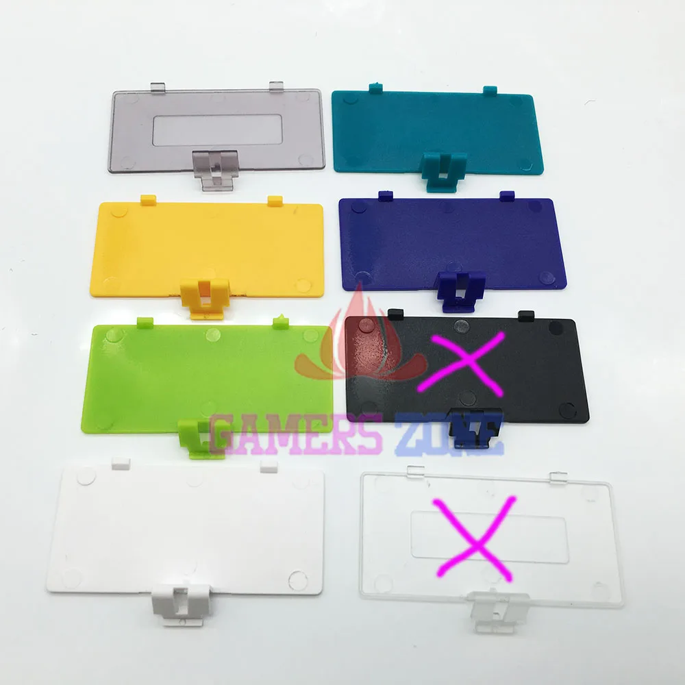 50 шт. для карманная приставка Game Boy GBP Батарея Крышка для GAMEBOY GBP замена крышки батарейного отсека