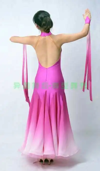 Новинка 2017 женское платье для бальных танцев костюм современного вальса и Танго