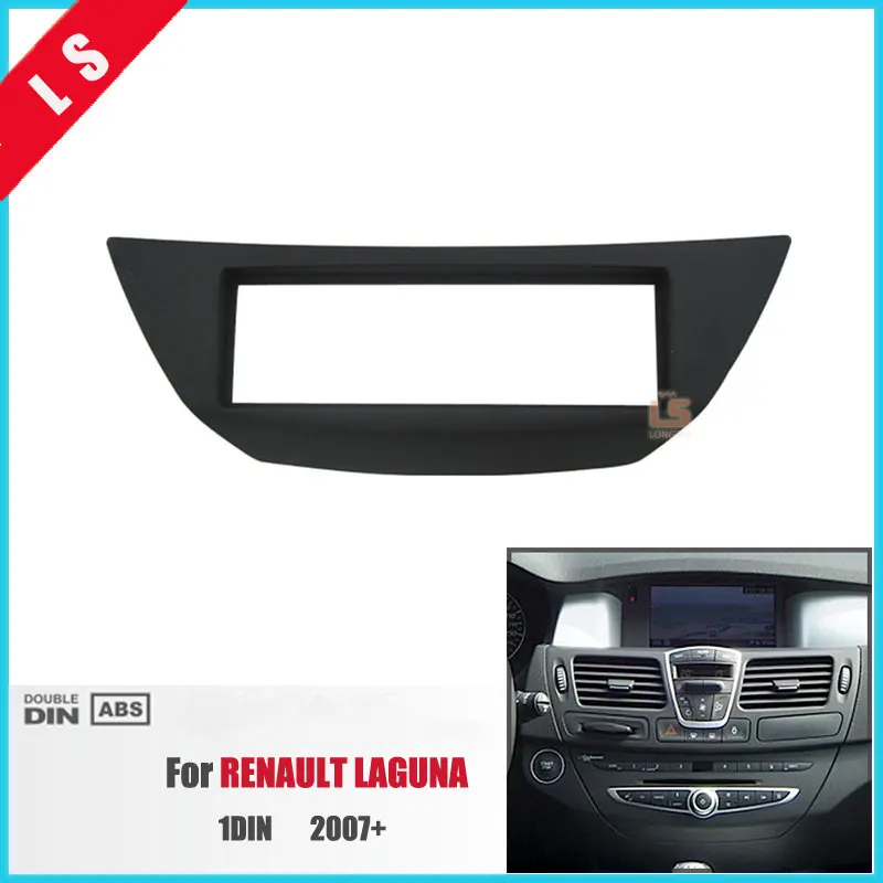 1 Din автомобильный радиоприемник фасция для Renault Лагуна 2007 + набор адаптеров