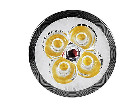 HRSOD GU10 5 W 4 высокомощный LED 330 LM теплый белый MR16 Точечные светильники AC 85 265 V
