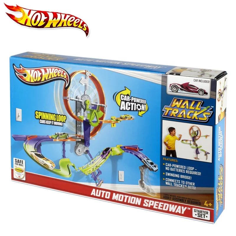 Hot Wheels автомобильные игрушки мобильный высокоскоростной трек костюм популярный