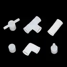 10 шт. 6 стилей 25 мм пластиковая водопроводная муфта курица кролик поилка для птиц Фонтан трубы разъем поилка для птиц фитинги