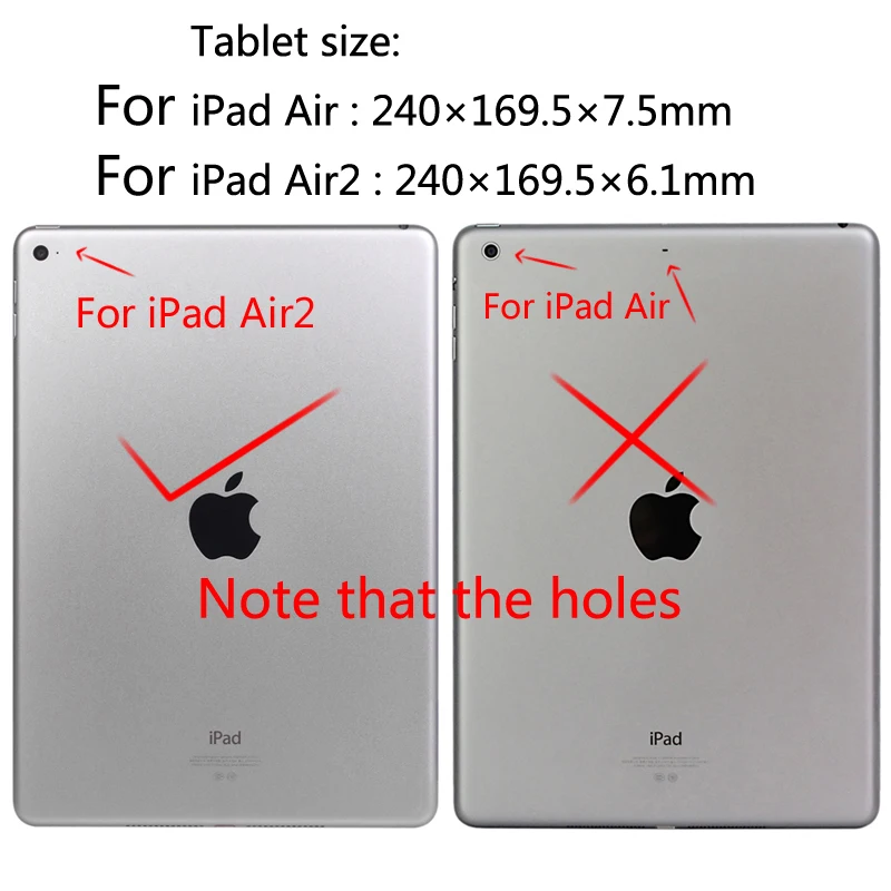 Чехол для iPad Air 2 от garunk цветной кожаный чехол книжка с рисунком цветов защитный