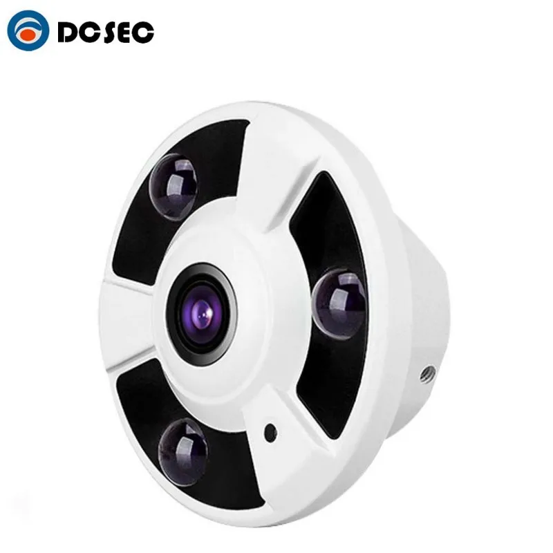 HD Sony 700TVL аналогового Крытый видеонаблюдения купольная Камера 180 градусов Широкий