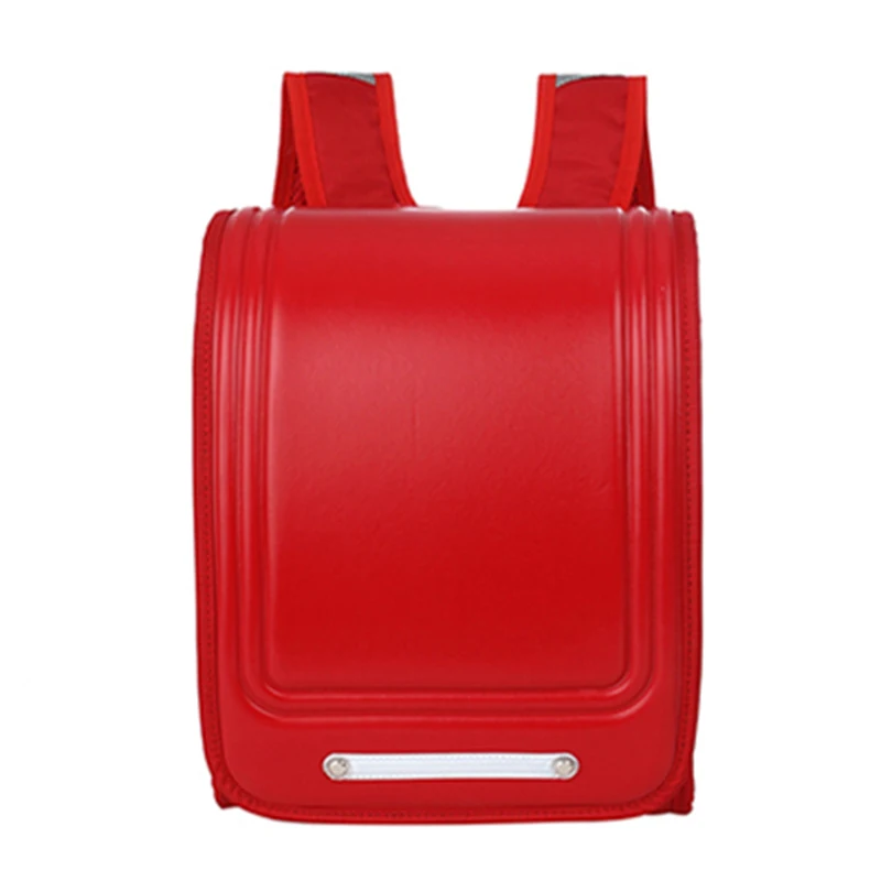 Водонепроницаемый школьный ранец из ПУ кожи для мальчиков и девочек
