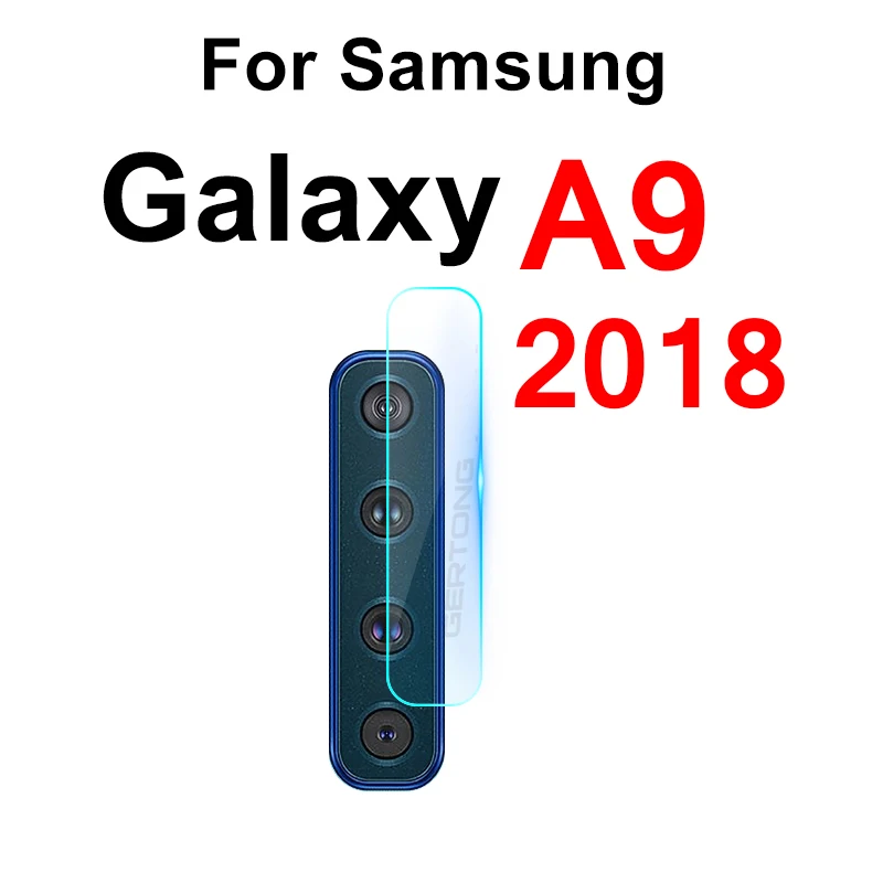 2 шт./лот закаленное стекло для камеры samsung Galaxy A9 A8 A6 Plus A7 A9S A8S A6S A8 A9 Star Lite Защитная пленка для экрана - Цвет: For A9 2018