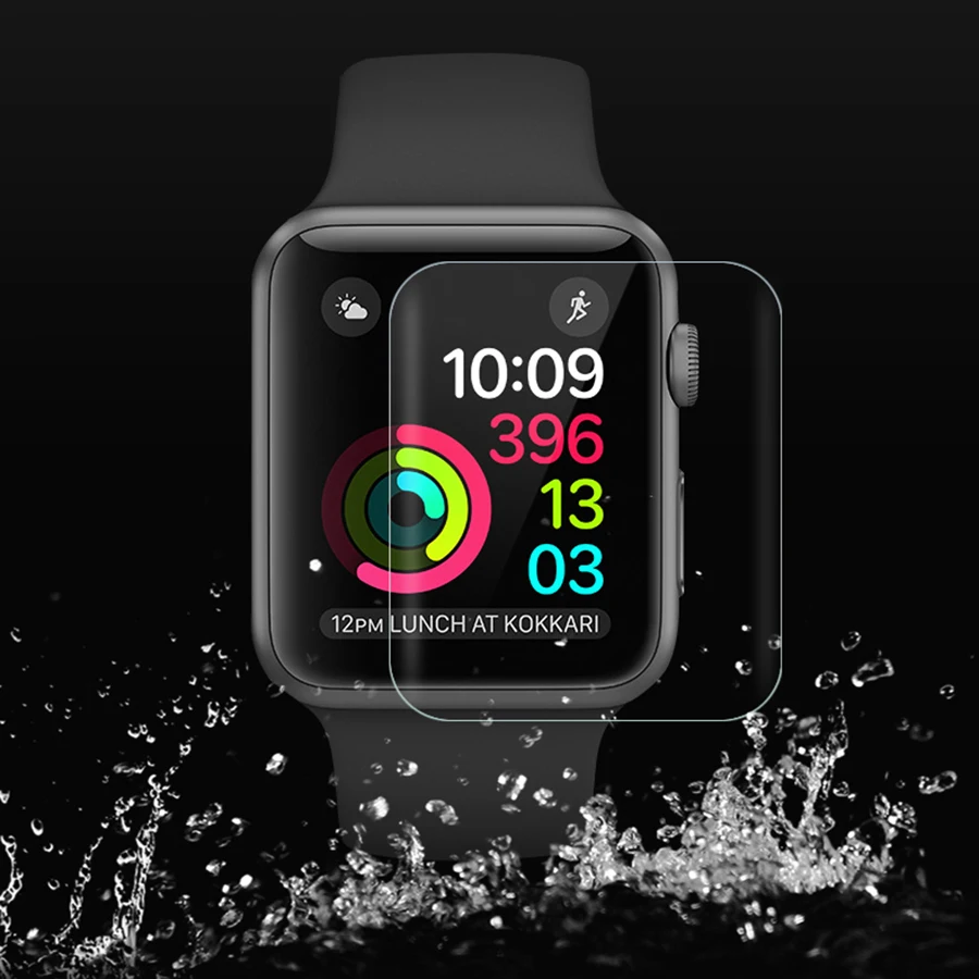 Гидрогелевая пленка мягкая защитная для экрана серии 1 2 3 4 Apple Watch 38 мм 40 42 44 |