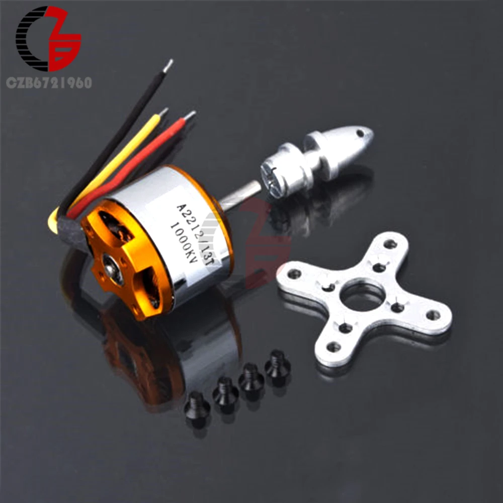 A2212 1000Kv бесщеточный беспилотный мотор с внешним ротором для самолета вертолета