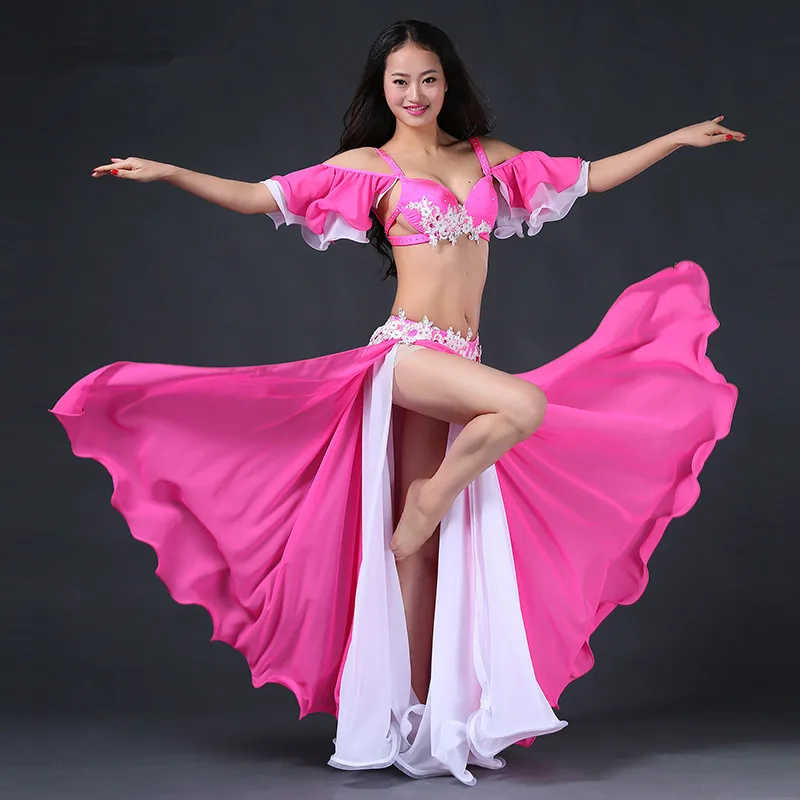 Костюм для танца живота Bellydance индийский цыганский костюм одежда бюстгальтер