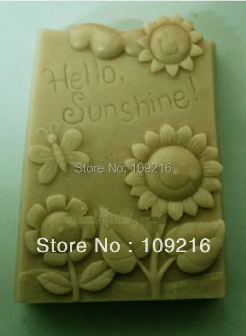 

Оптовая продажа, силиконовая форма для мыла ручной работы Sun Shine (ZX948), 1 шт.