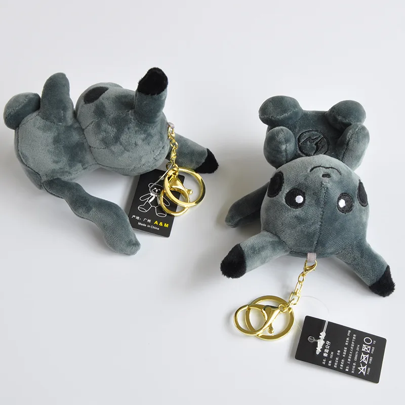 1 шт. бутик 10 см модная новинка Fujihara Dark Pikachu Flavor кукла плюшевые брелки игрушки для