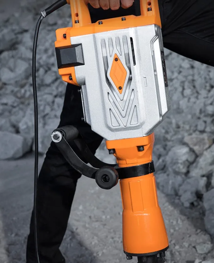 

Electric pick industrial grade high-power concrete 3000W electric hammer electric pick home Electric drill Stone Cutting Drill