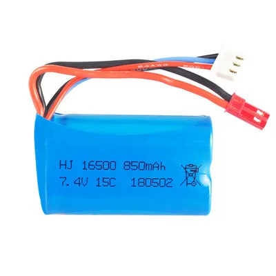 7,4 В 850 мАч кольцо для литиевой батареи Qi 956 дистанционное управление корабль FX060 9114 X6 батарея для игрушек с дистанционным управлением