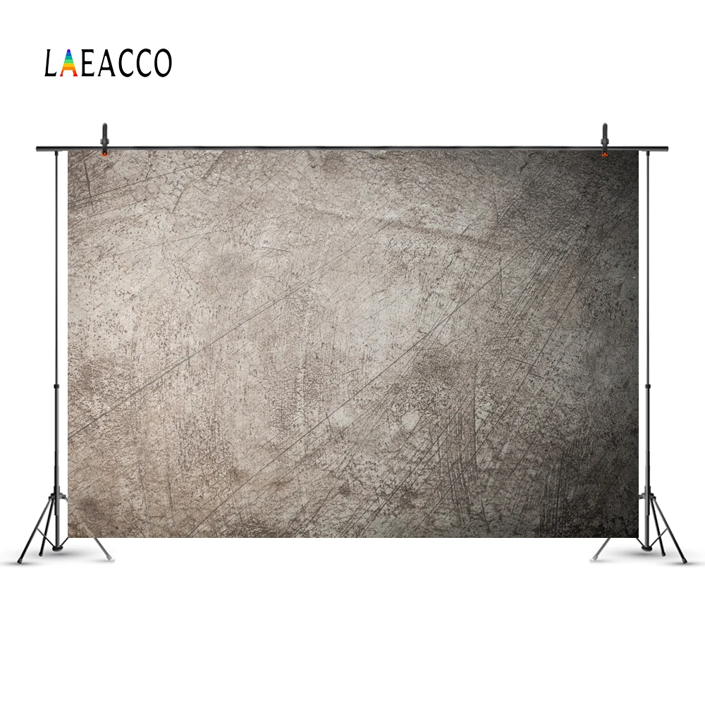Laeacco однотонные градиентные вечерние фотофоны с цементной поверхностью для