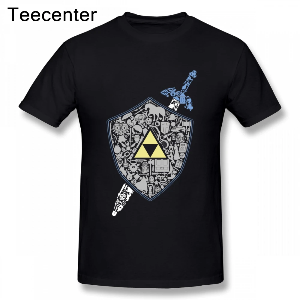 Легенда о Zelda продолжает-Цветной футболка Для мужчин Graphic Top Дизайн для человека