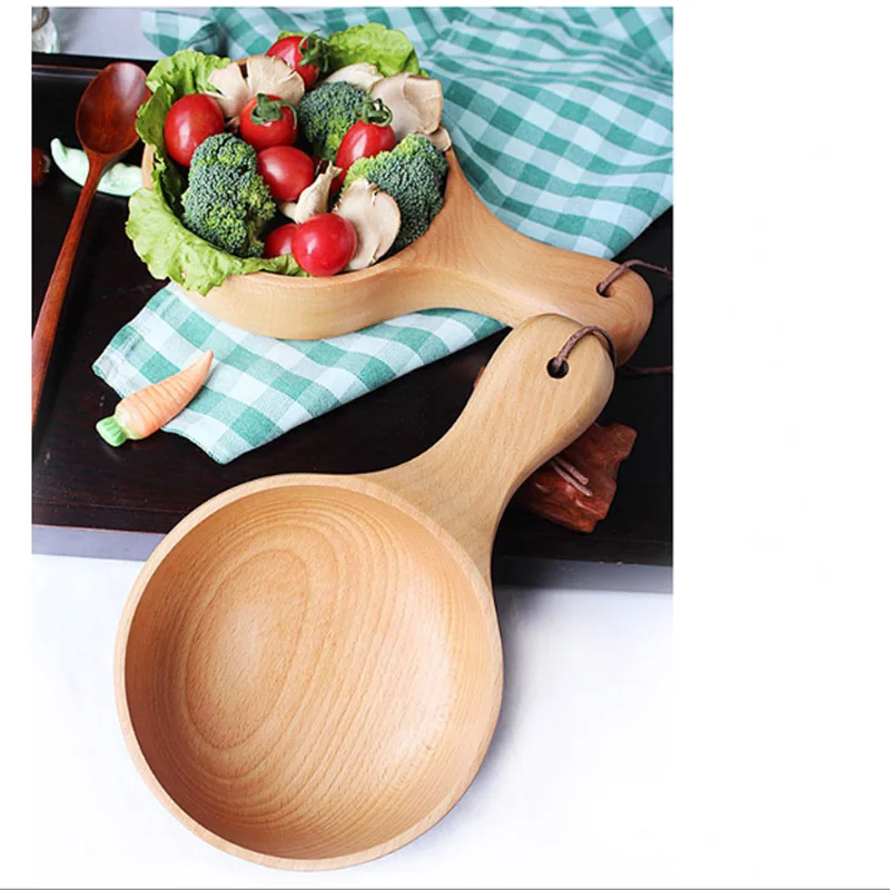 Твердая деревянная чаша для рук творческая личность кимчи салат | Дом и сад