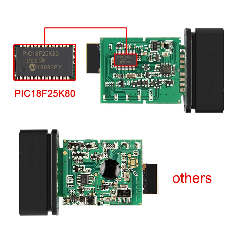 V1.5 Elm327 WIFI адаптер с PIC18F25k80 Obd2 Elm 327 V 1 5 автоматический диагностический сканер для