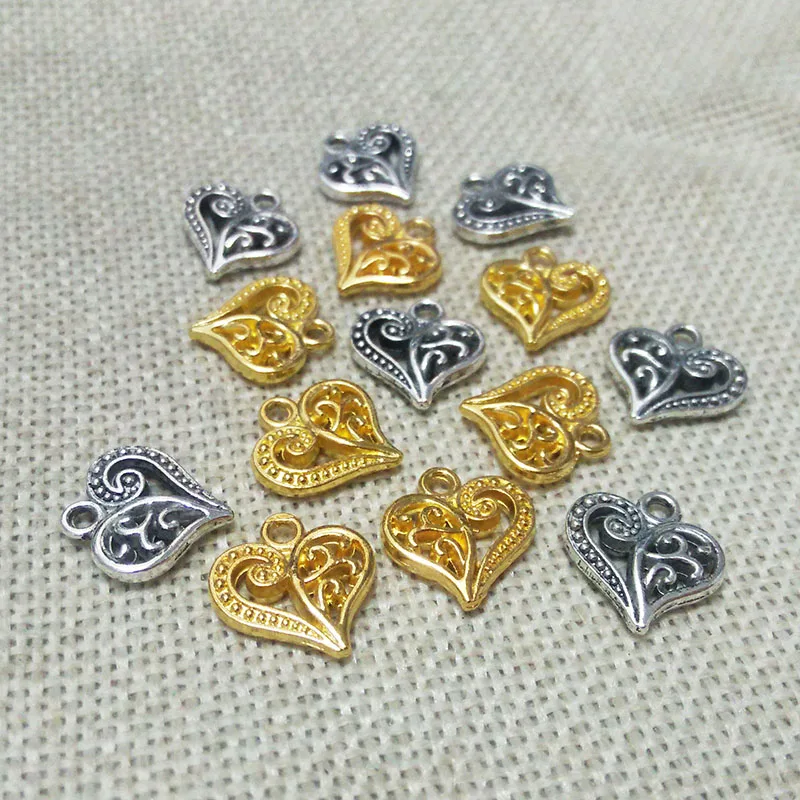 Серьги Выводы талисманы филигранный цветок разделитель бусин голова Будды