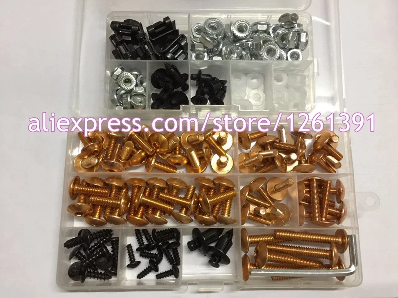 Fairing bolts kit screws for Kawasaki NINJA ZX6R 2003 2004 ZX 6R 636 03 04 ZX-6R fairing screw Black Silver HOTLIKE | Автомобили и