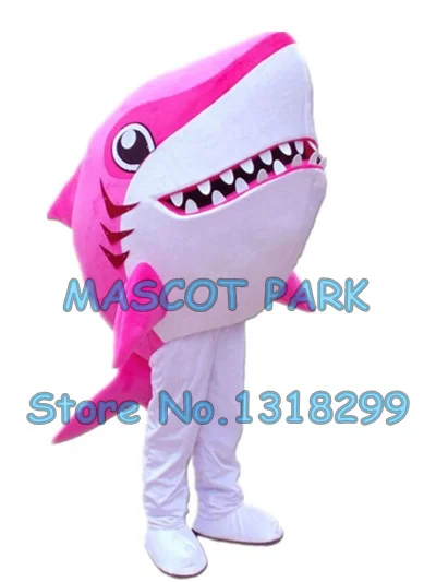 

cartoon pink shark mascot costume new custom hot sale sea animal shark theme anime cosply costumes carnival fancy dress 2941