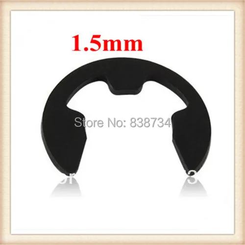 

1.5mm carbon steel black finishing c type circlips