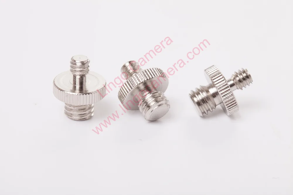 1/4 &quotМужской резьбовой к 3/8&quot Мужской двойной винт адаптер | Электроника