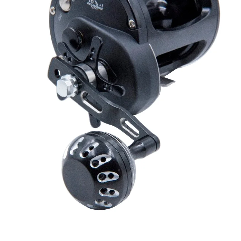 2019 New V7 Trolling Reel 4.1:1 Gear Ratio 6+1BB 30Kg Drag Power Right Hand Bait Casting Boat Fishing Drum | Спорт и развлечения
