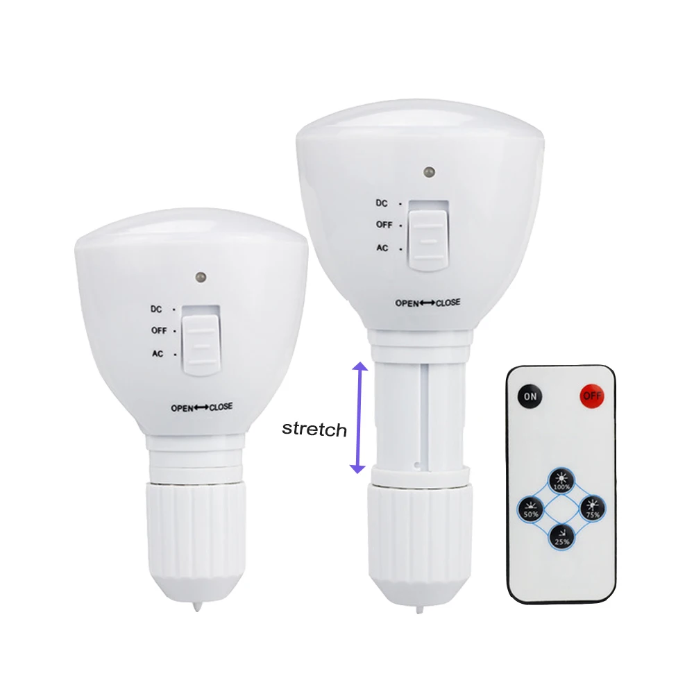 AC110V 220V E27/E26 4W 33 светодиодный встроенный аккумулятор перезаряжаемая лампа/светильник-вспышка растягивающийся аварийный светильник волшебная светодиодная лампочка лампа