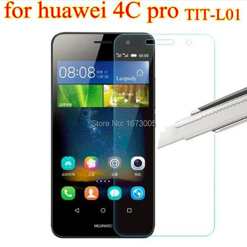 Закаленное стекло для Huawei 4C Pro Защитная пленка экрана Защитное Honor Y6 TIT-L01 TIT-U02 TIT U02