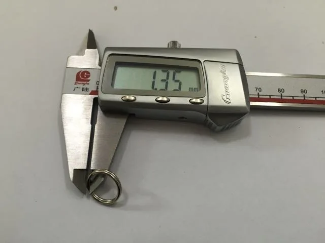 Брелок для ключей разделенное кольцо 50 шт. 15 мм брелок EDC изготовления Diy