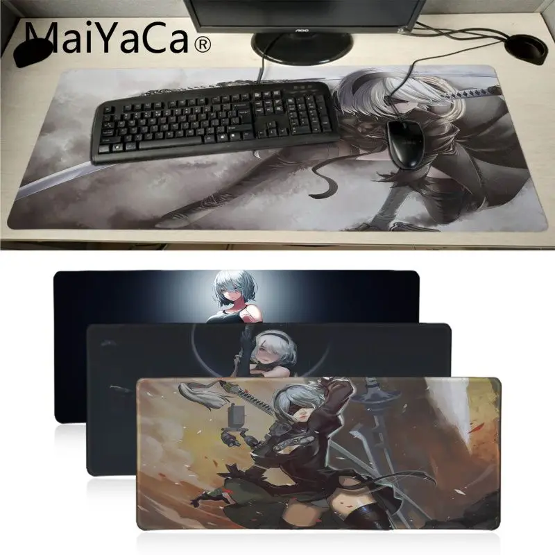 MaiYaCa мальчик подарок NieR Automata YoRHa геймер игровые коврики коврик для мыши Аниме