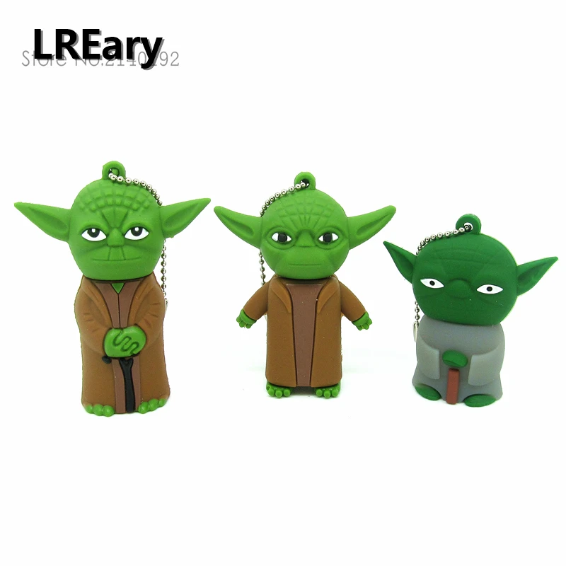 3 стиля Звездные войны hero джедая master Yoda флэш накопитель usb memory stick 8 16 32gb флеш