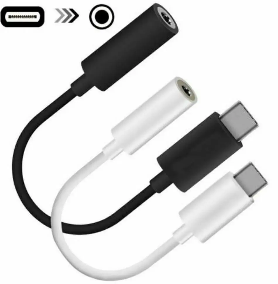 Универсальный адаптер для наушников с USB C на 3 5 мм AUX Кабель разъемом типа