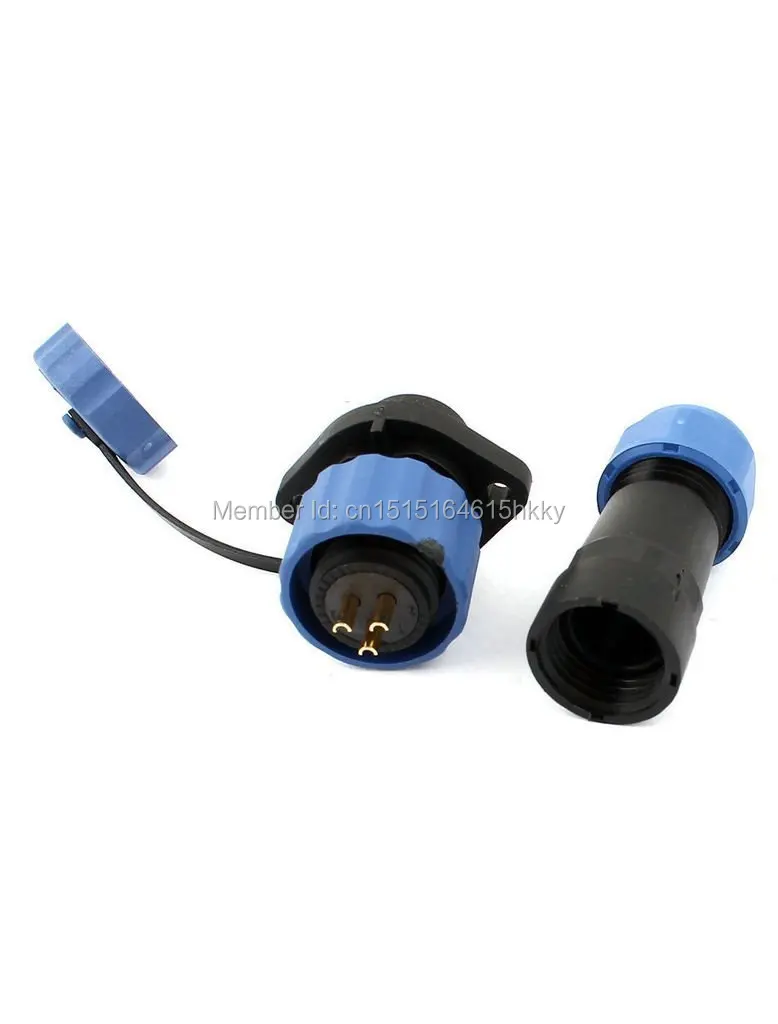 SD16 16 мм 3-контактный фланец водонепроницаемый авиационный разъем розетка прямо