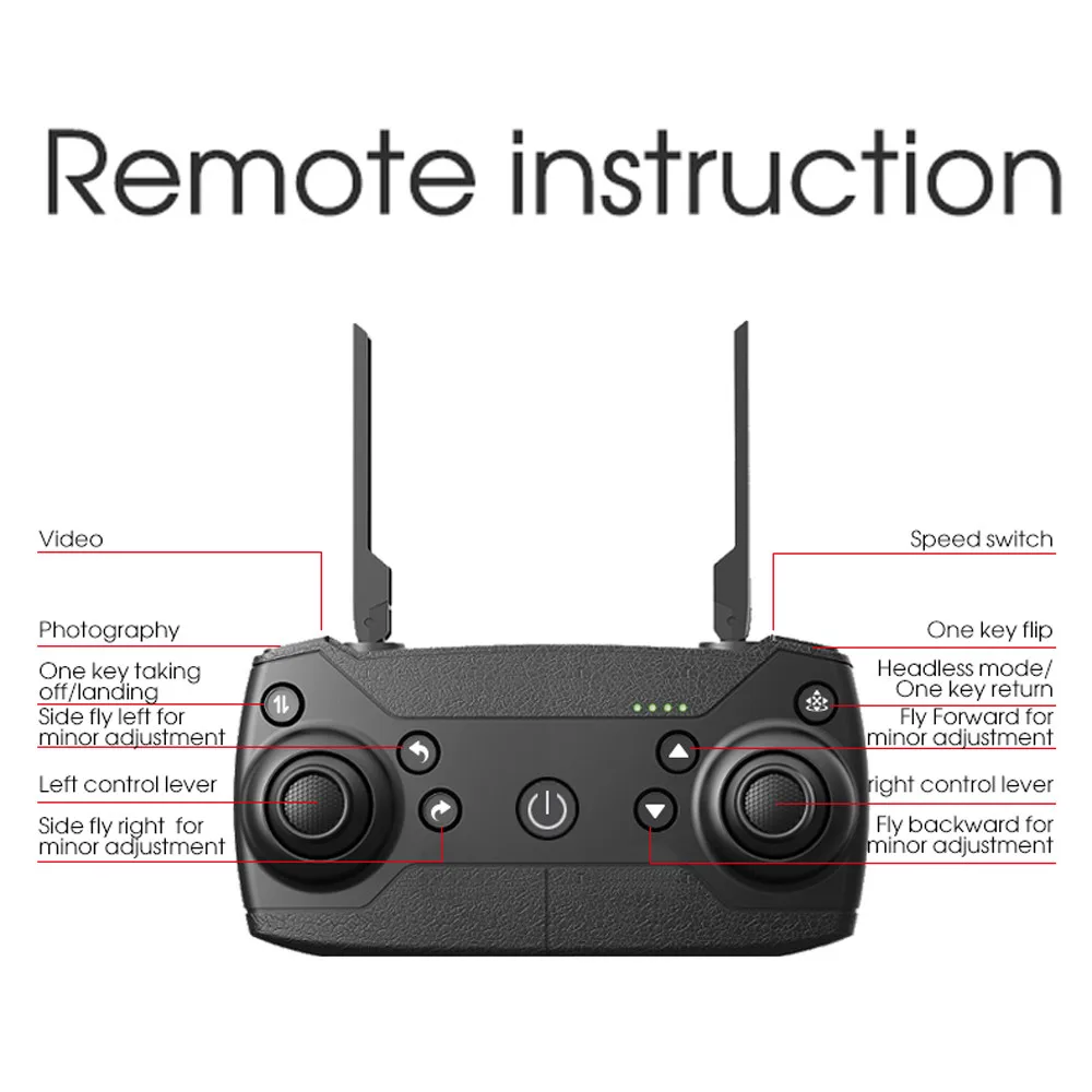Двойная камера s Drone wifi 1080P камера FPV высота Hode оптический поток складной Безголовый RC Квадрокоптер для селфи, Дрон с камерой HD