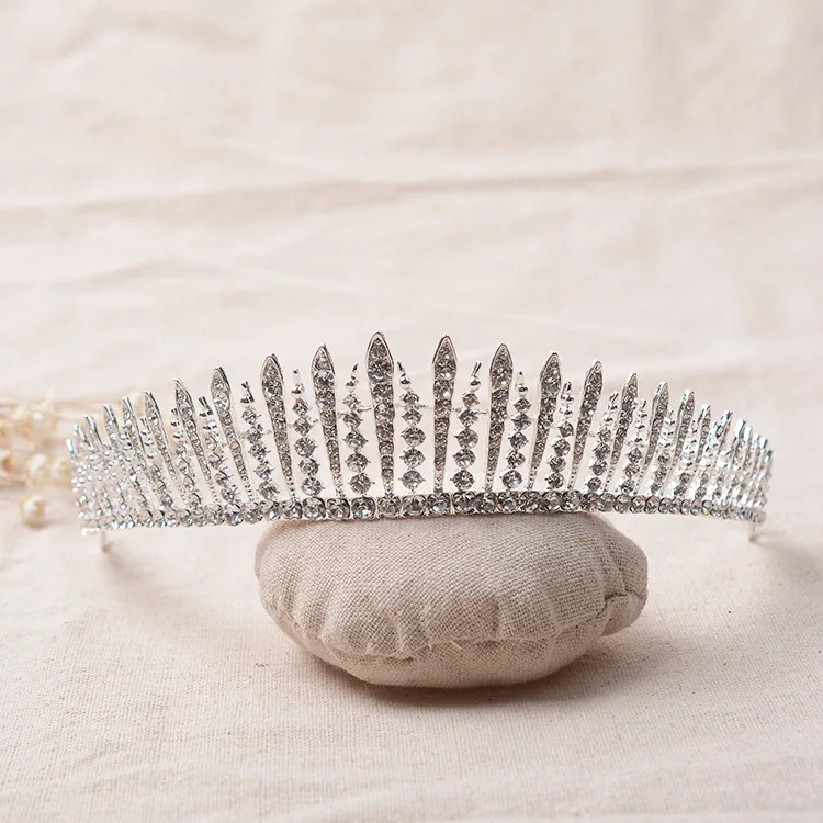 Новое поступление великолепный кристалл Красота Princess Crown Роскошные горный