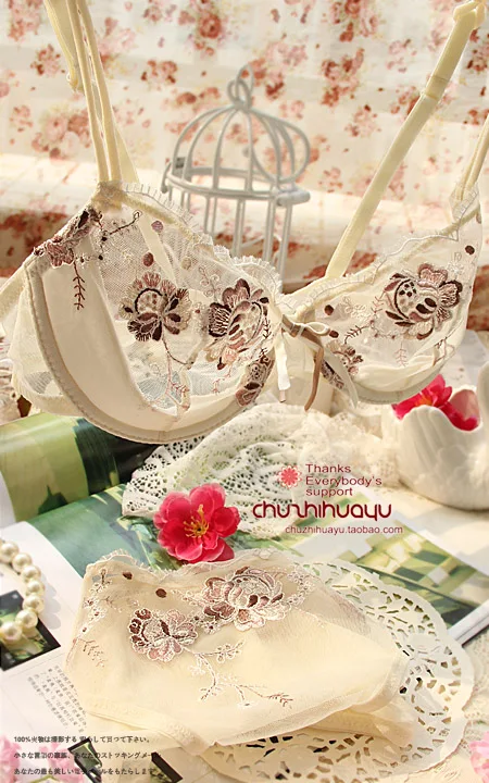 Модный женский кружевной бюстгальтер ультра тонкий прозрачный с вышивкой