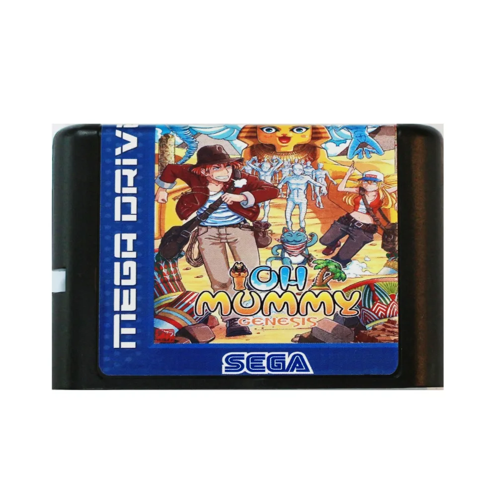 

OH Mummy 16 bit MD Game Card For Sega Mega Drive For SEGA Genesis